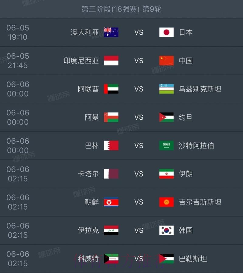 2026世界杯赛程高清 2026世界杯赛程高清